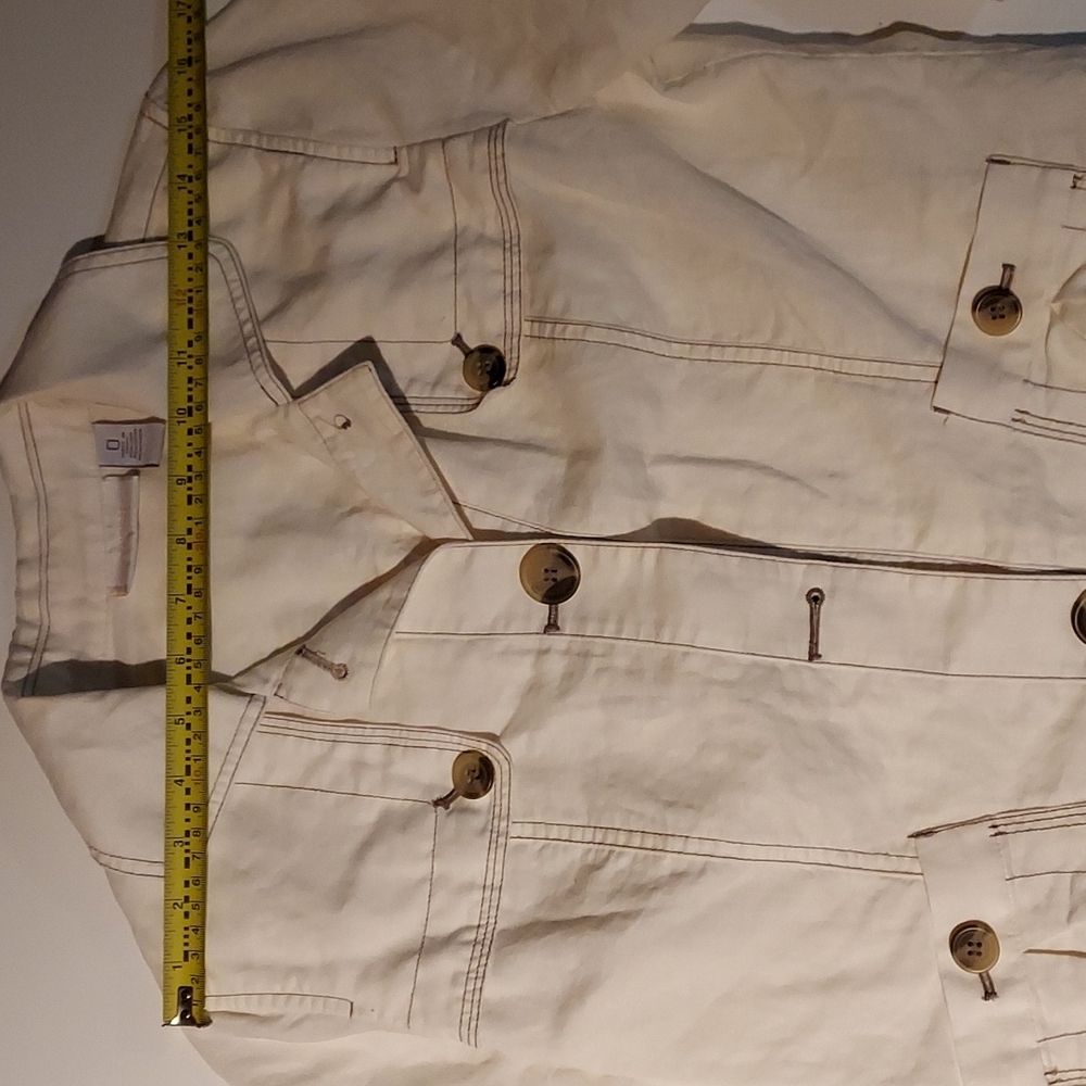 Chico's Summer Jacket Cotton-Linen Cute!